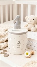 Send with Love Ceramic Hare Money Pot-Big Dreams Start Small, Beautifully Boxed