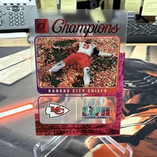2023 Panini Clearly Donruss - Clearly Champions JuJu Smith-Schuster Red 78/100