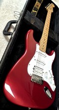 1992 Fender Standard HSS Stratocaster Candy-Apple Red