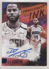 2018-19 Panini Court Kings Impressionist Ink Sapphire 9/25 DJ Augustin Auto 5l1