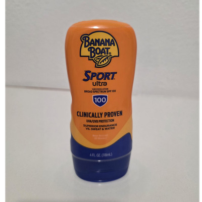 Banana Boat Sport Ultra Sunscreen Lotion Broad Spectrum SPF 100 4 fl oz