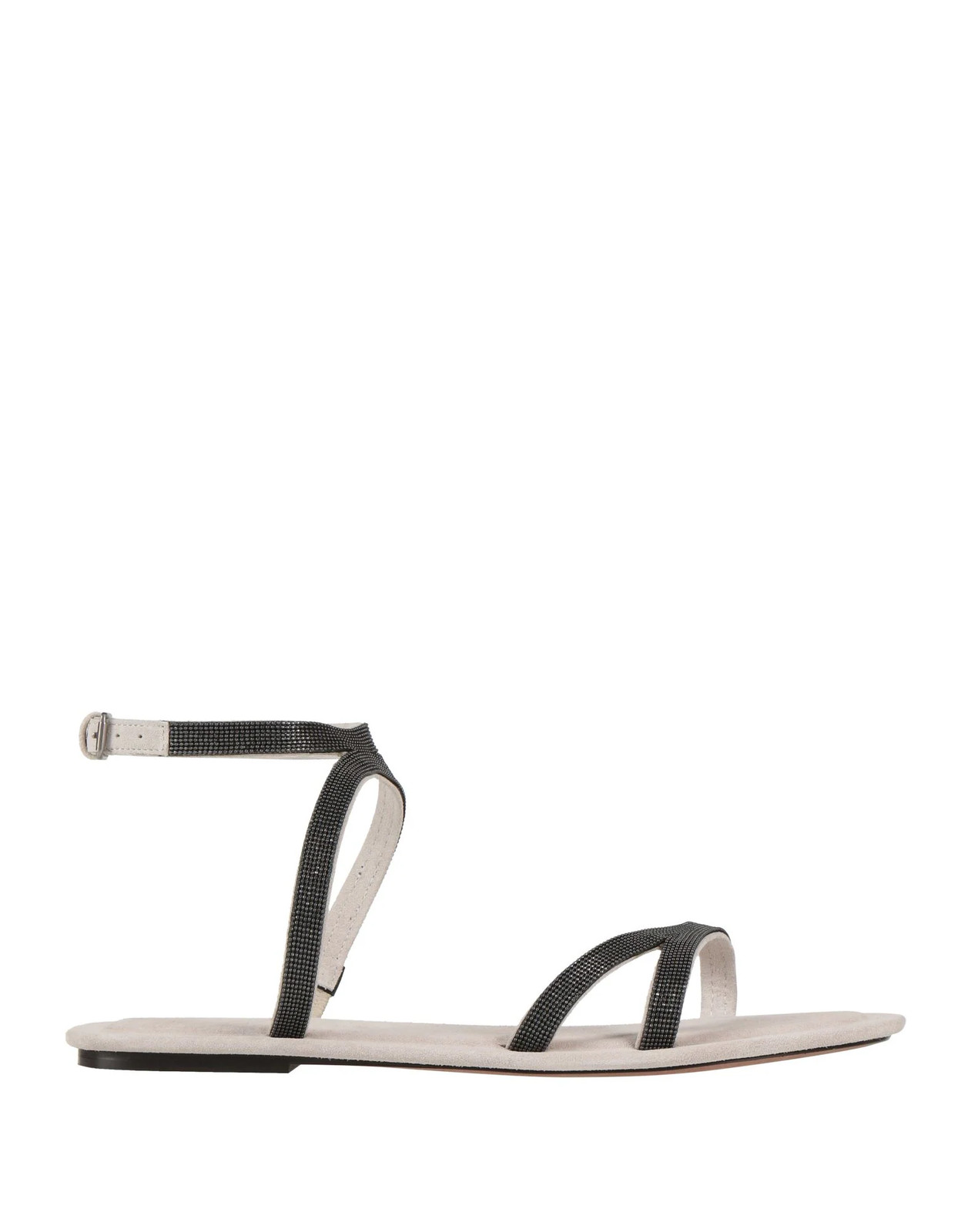 Brunello Cucinelli - Women - Leather Sandals - Black 195590₽