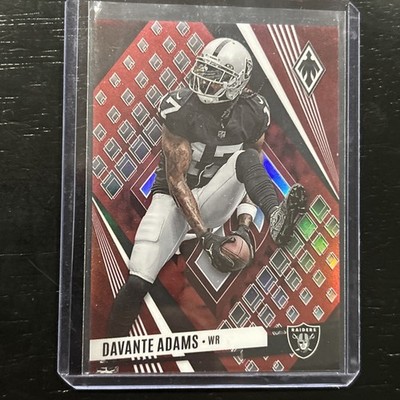 2023 Panini Phoenix Red Seismic- Davante Adams- #122/199- Las Vegas Raiders