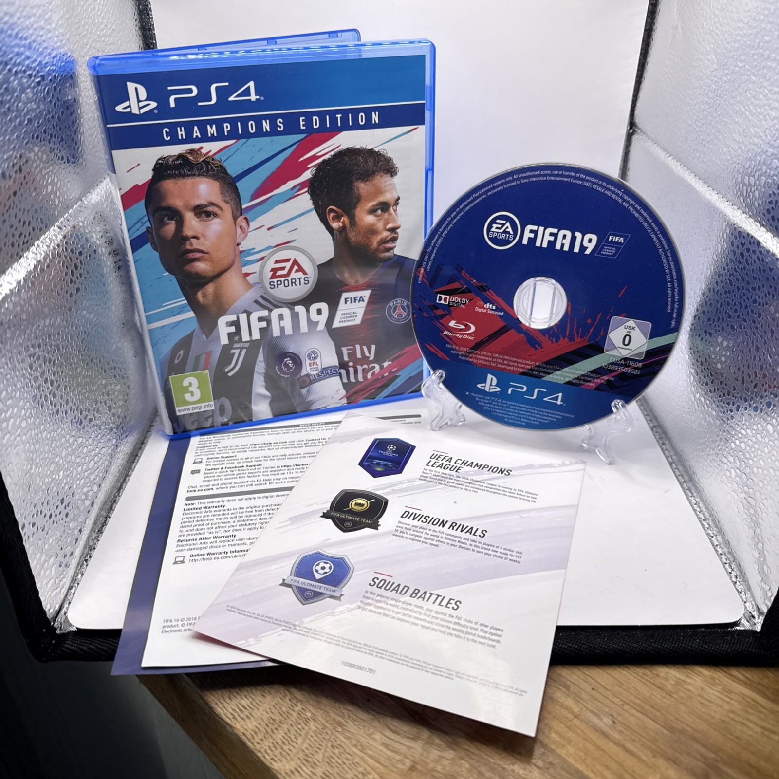 FIFA 19: Champions Edition (PS4) PEGI 3+ Sport: Football   Soccer Amazing Value