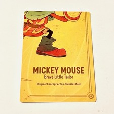 Disney Lorcana 1st Chapter Puzzle Piece 4 Mickey Mouse Trading card