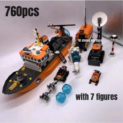 760pcs Arctic Icebreaker Model Building Blocks MOC 60062 Toy New Sealed (bagged)