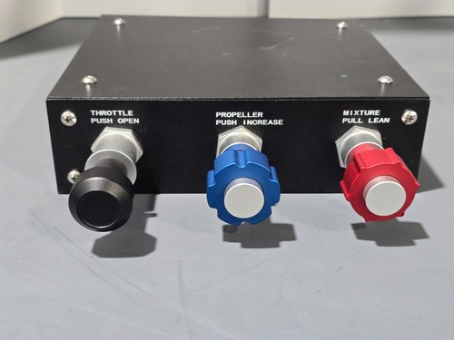 Meza-Throttle Propeller Mixture TPM Controller for Flight Simulator USB C