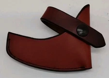 S & M Hatchet Axe Head Leather Sheath Cover Tool 