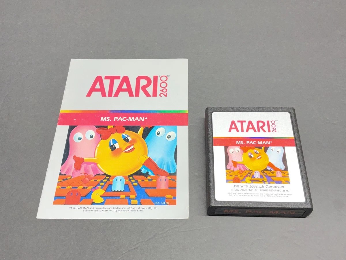 Atari 2600 Ms. Pac-Man Video Games for sale - eBay