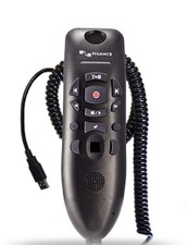 Nuance PowerMic III Microphone for Dragon,Coiled Cord extends to 17 Ft ,Dictate