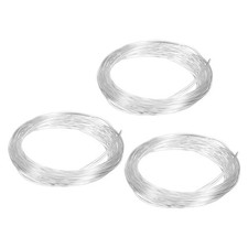 3D Pen Filament - 3 Pcs 1.75mm Total Length 98.4 Feet Transparent PLA