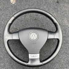 Volkswagen golf GT mk5 Leather steering wheel 2004-2008 caddy touran transporter