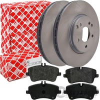 Febi Bremsscheiben 300Mm + BelÄGe Vorne FüR Mercedes C-KLASSE W203 CLK C209 A209