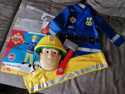 Original Feuerwehrmann Sam Kostüm von Rubies 610901 Fasching/Karneval, 5-6 Jahre
