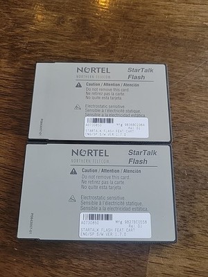 Nortel  Norstar StarTalk Flash Feat Cart Card Memory V