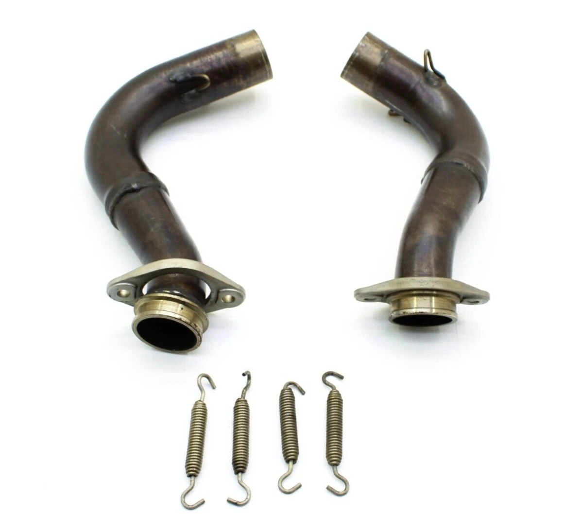 2017 - 2020 APRILIA RSV4RR HEADER EXHAUST END PIPE SPRINGS HARDWARE STOCK
