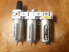 NANPU 3/4" NPT Industrial Grade 3 Stage Air Drying and Filter System 7 - 215 PSI