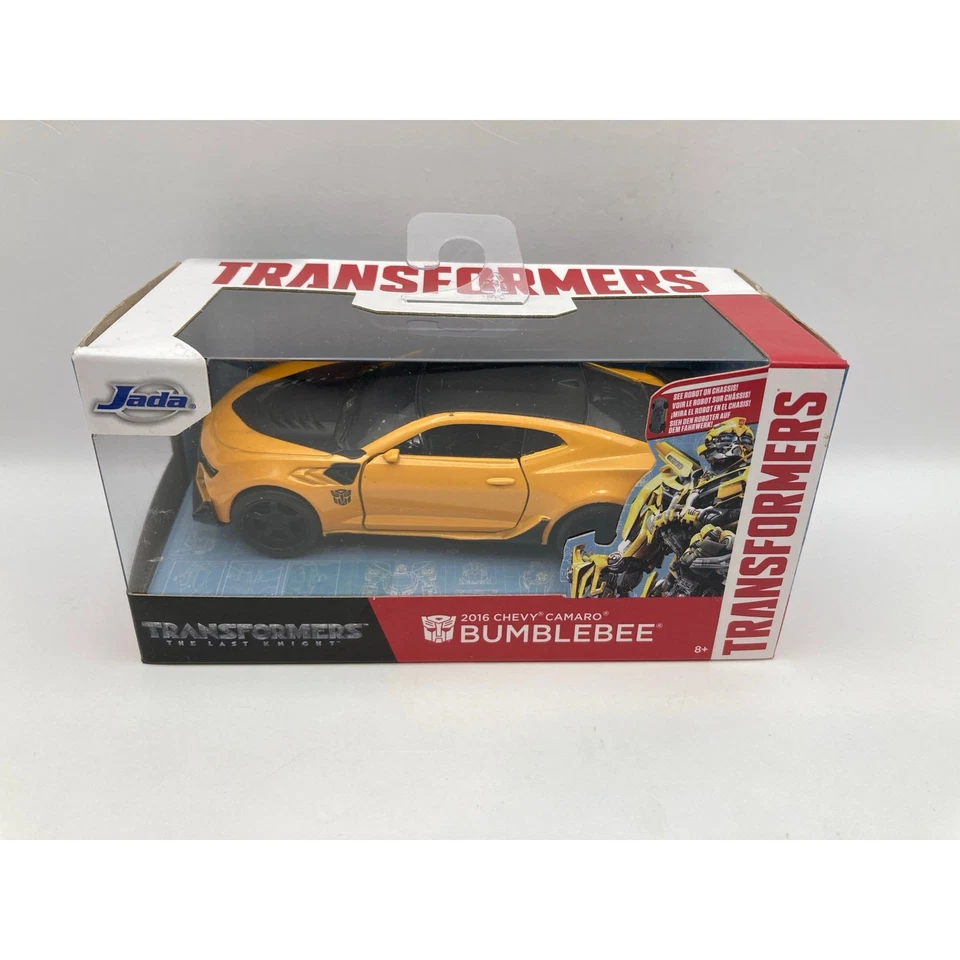 Jada Toys Transformers Bumblebee 2016 Chevy Camaro The Last Knight NIP - Image 2 of 4