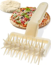 Pizza Dough Docker, Pizza Roller with Spikes, Pizza Docking Tool for Home & Comm