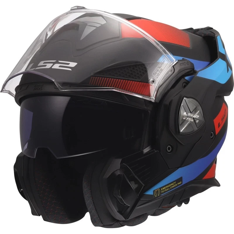 LS2 FF901 Advant X Nova Black Red Blue, photo 1 of 8