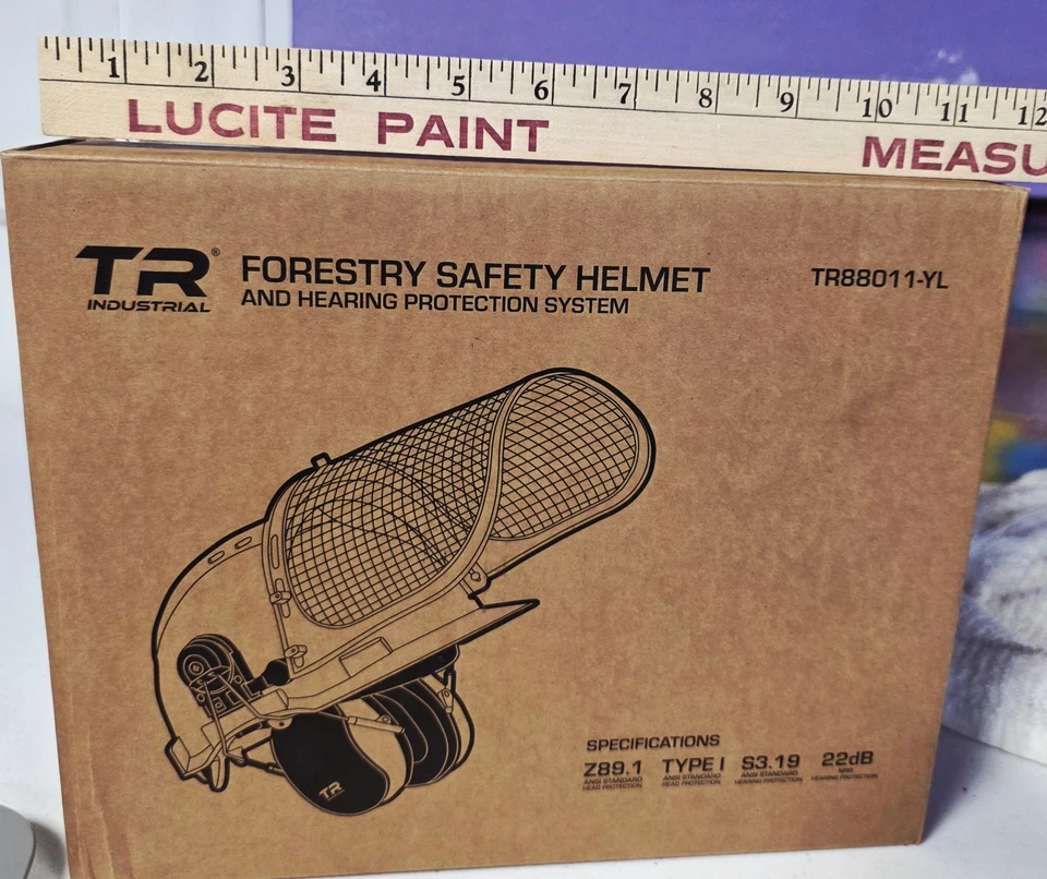 Sistema de protección auditiva de seguridad forestal TR Industrial TR88011 nuevo Foto 2 de 3