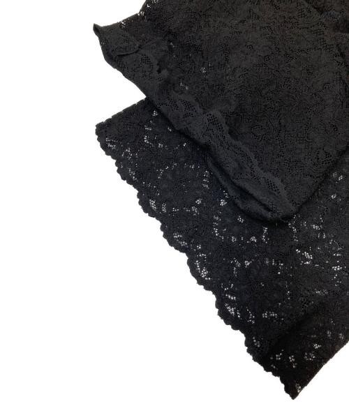 Ameri                    One-shoulder lace flared… - image 4