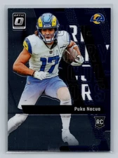 Puka Nacua 2023 Donruss Optic #4 Primary Colors Los Angeles Rams