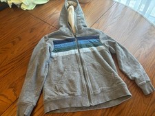 hanna andersson boys fleece lined hooded jacket 130 8