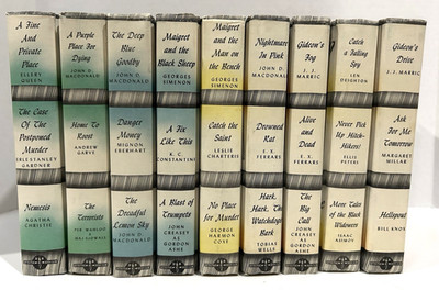 Detective Book Club 3-in-1 Mystery Omnibuses by Walter Black lot of 9 Hardcover