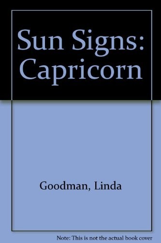Sun Signs - Capricorn by Goodman, Linda Paperback / softback Book The Fast FreeFREE US DELIVERY | ISBN: 0330310097 | Quality Books