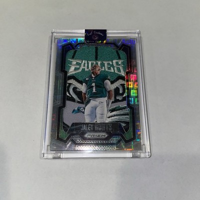 Jalen Hurts 2023 Gridiron Kings Panini Prizm Patch Card Custom PC Card 