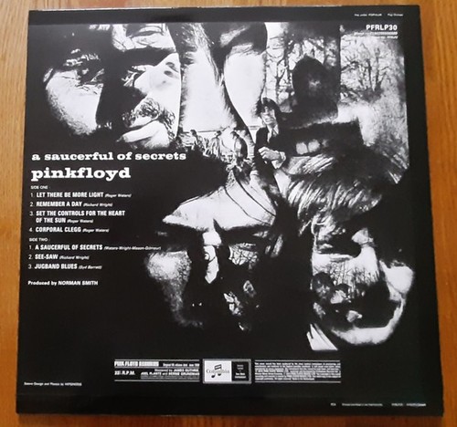 Pink Floyd - A Saucerful Of Secrets - Brand New Vinyl From The Original Mono Mix - Picture 5 of 5