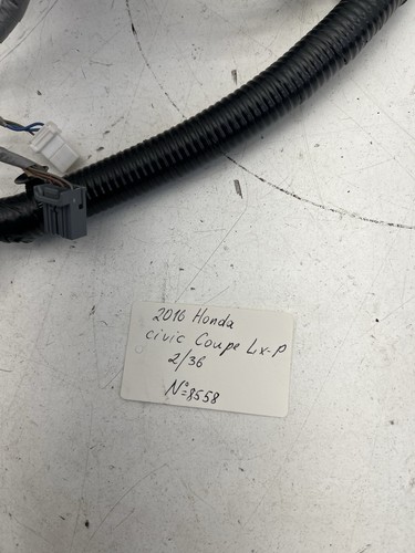 2016 Honda Civic LX-P 2.0L Instrument Dash Wire Harness OEM. - Picture 2 of 7
