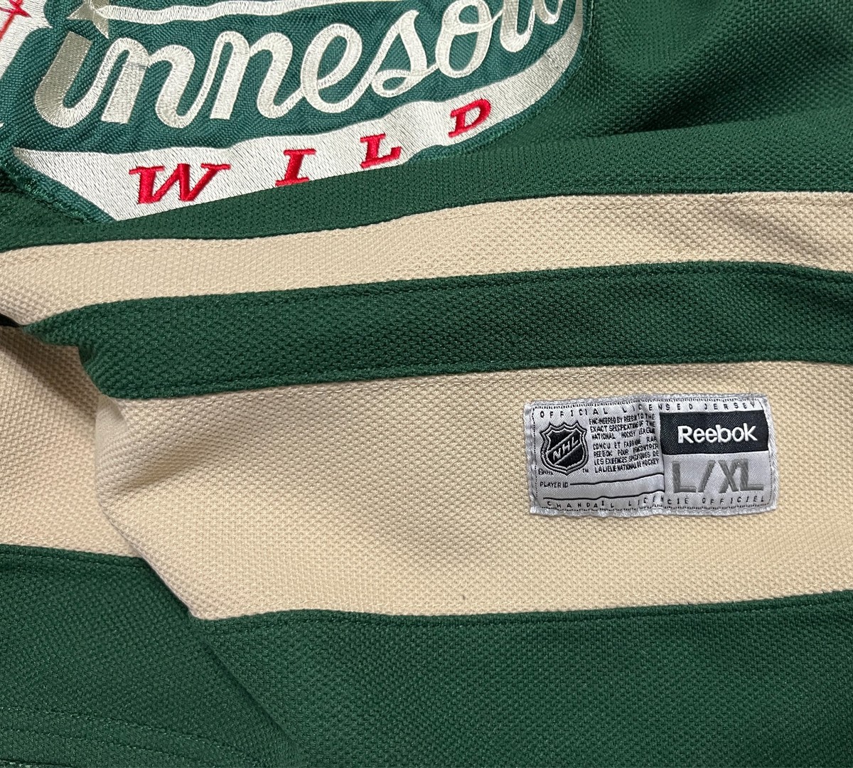 MIKKO KOIVU 9 Minnesota Wild YOUTH Green Vintage Hockey Jersey L