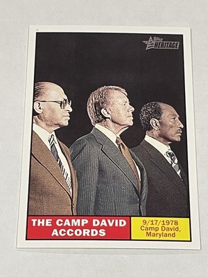 2009 Topps American Heritage #125 - The Camp David Accords