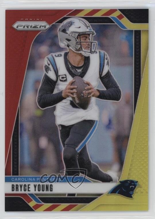 2024 Panini Prizm Red & Yellow Prizm /44 Bryce Young #37