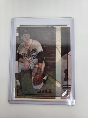 RARE CYAN TEST MULTIPLE ERROR 1979 TCMA BASEBALL   BUFFALO BRAVES ATHLETICS A'S