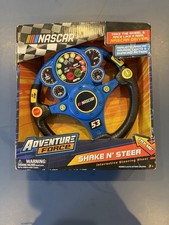 Nascar Adventure Force Shake N Steer Interactive Steering Wheel Toy New In Box