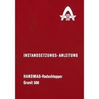 Hanomag Granit 500 Motor D21CR1 Rundhauber Reparaturanleitung Werkstatthandbuch