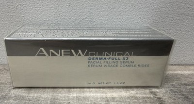 ANEW CLINICAL Derma-Full X3 Facial Filling Serum 1.0 oz Anti-Aging NOS 2009