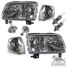 SET Scheinwerfer + Frontblinker + 4x BIRNEN passt für VW Polo 6N2 ab 1999-2001