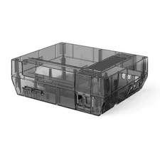 NES Nintendo Housing Replacement Shell Clear Smoky Black Transparent Casing