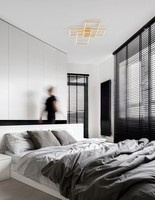 Nova Luce Bilbao Led Deckenleuchte Blattgold 55W Warmweiss 90X67X9Cm Dimmbar 950
