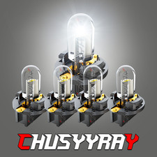 T10 168 194 501 Led Interior Light Bulb License Map Side Marker White 5x T10 168 194 501 Led Interior Light Bulb License Map Side Marker White 5x
