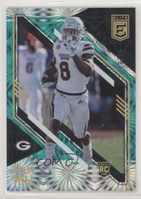 2021 Panini Donruss Elite Rookies Teal 19/25 Kylin Hill #114 fi8