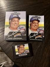 Sega Genesis Game Tommy Lasorda Baseball CIB Complete In Box 