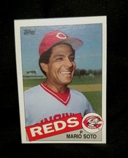 1985 Topps Mario Soto #495 Cincinnati Reds