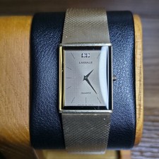 Vintage Seiko La Salle Quartz Watch Gold Tone...