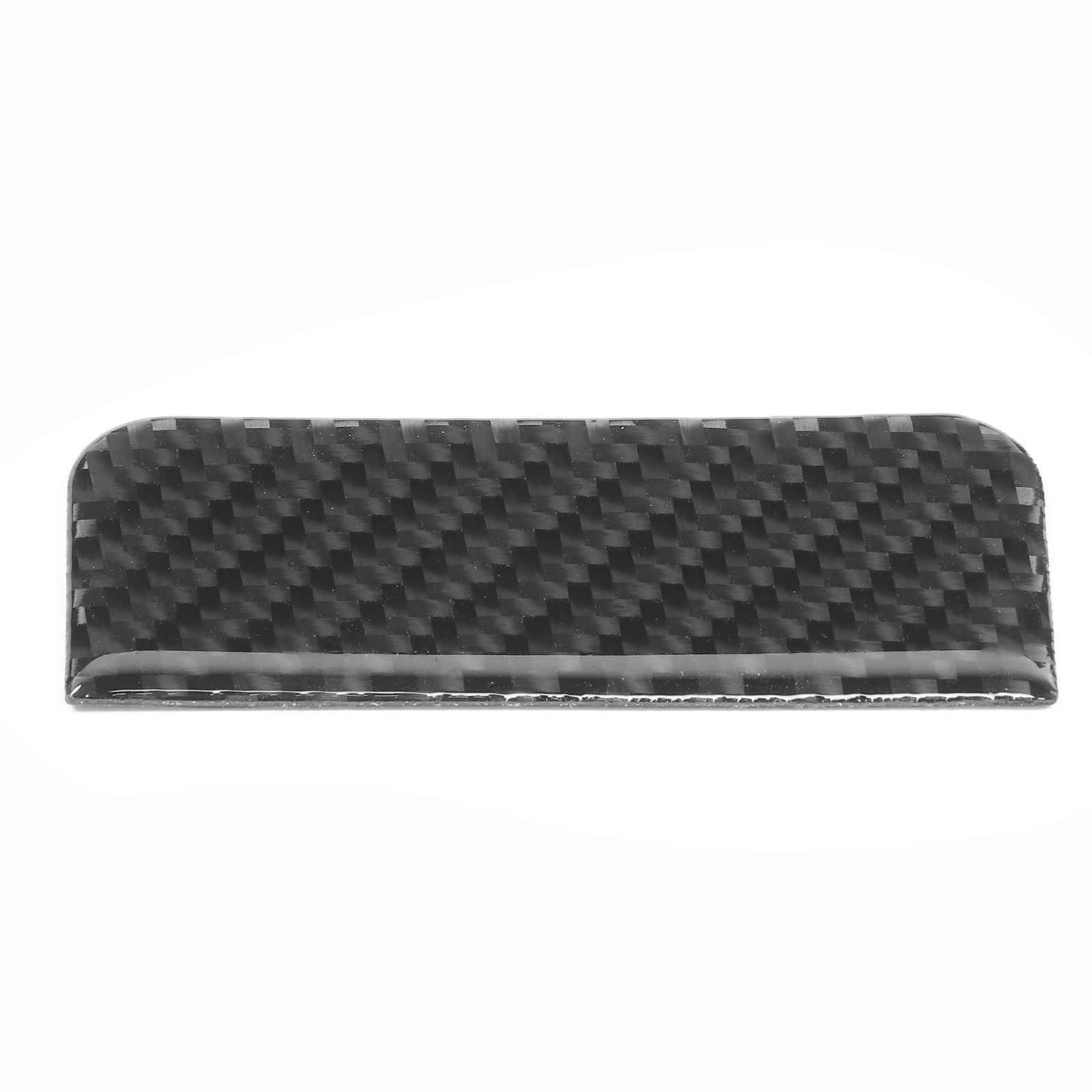Carbon Fiber Copilot Storage Box Handle Trim Cover For Lancer 2008-2016