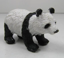 Safari Ltd Black & White Panda 2" Long Plastic Animal Toy Figure China